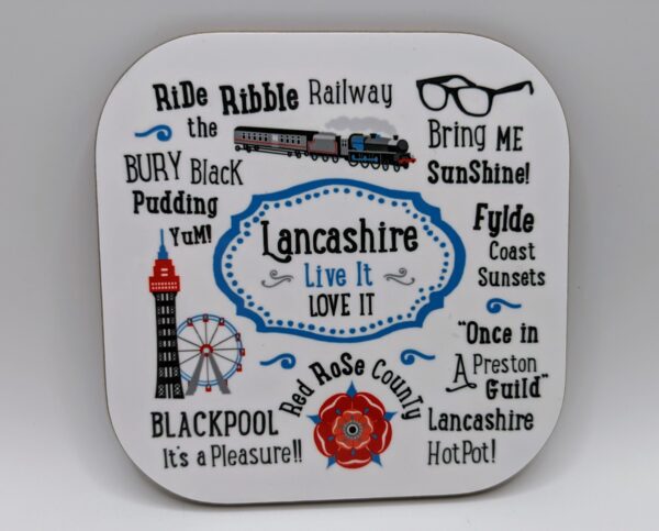 Red Rose County Coaster