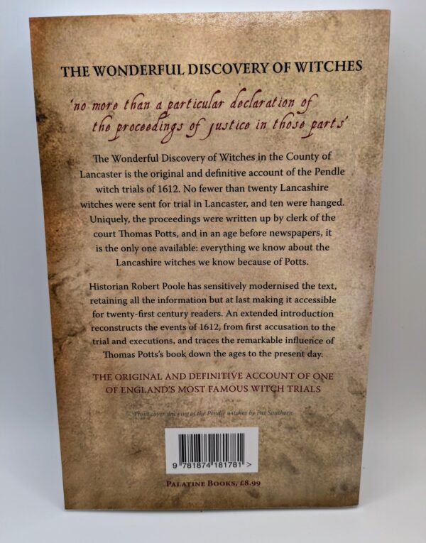 Discovery of Witches, Back Cover