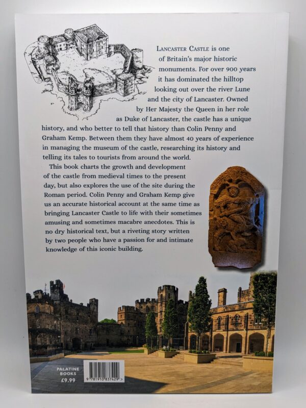 Lancaster Castle Book, Rear Cover